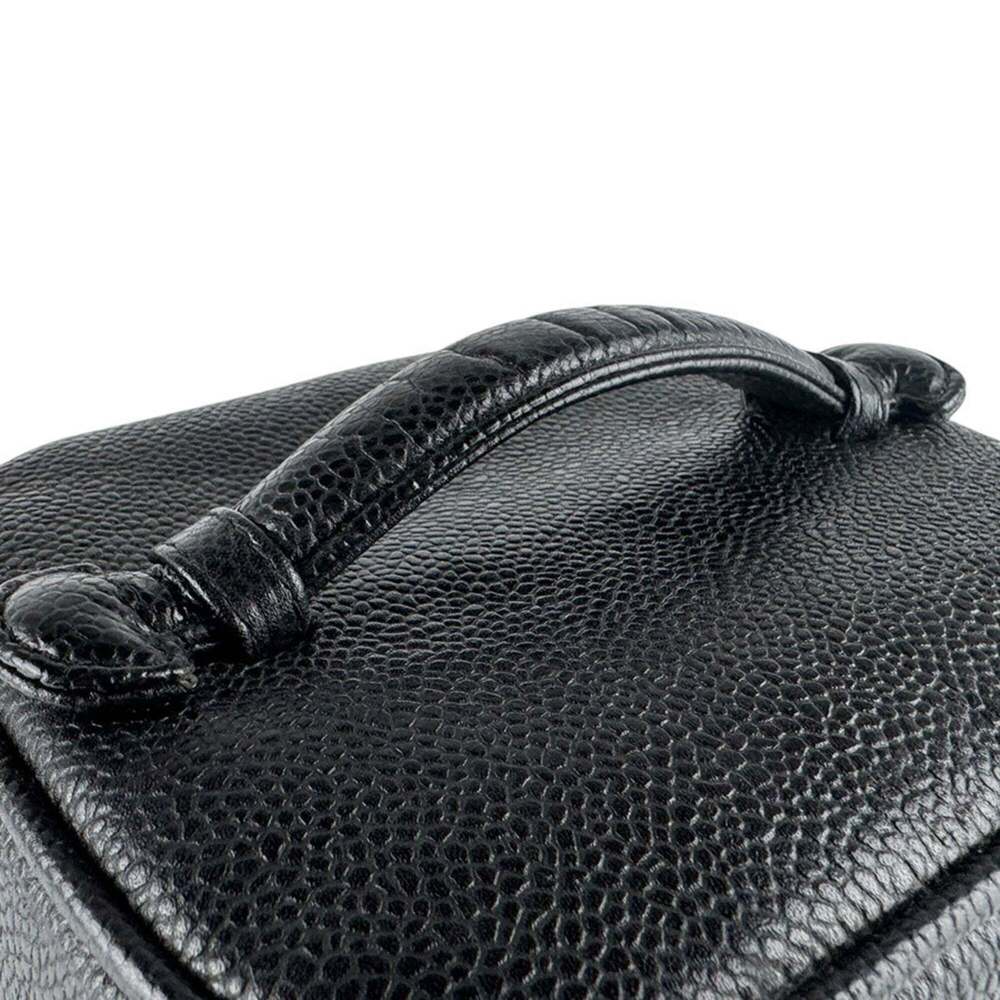 CHANEL Black Caviar Leather Vanity Bag - Picture 10 of 14